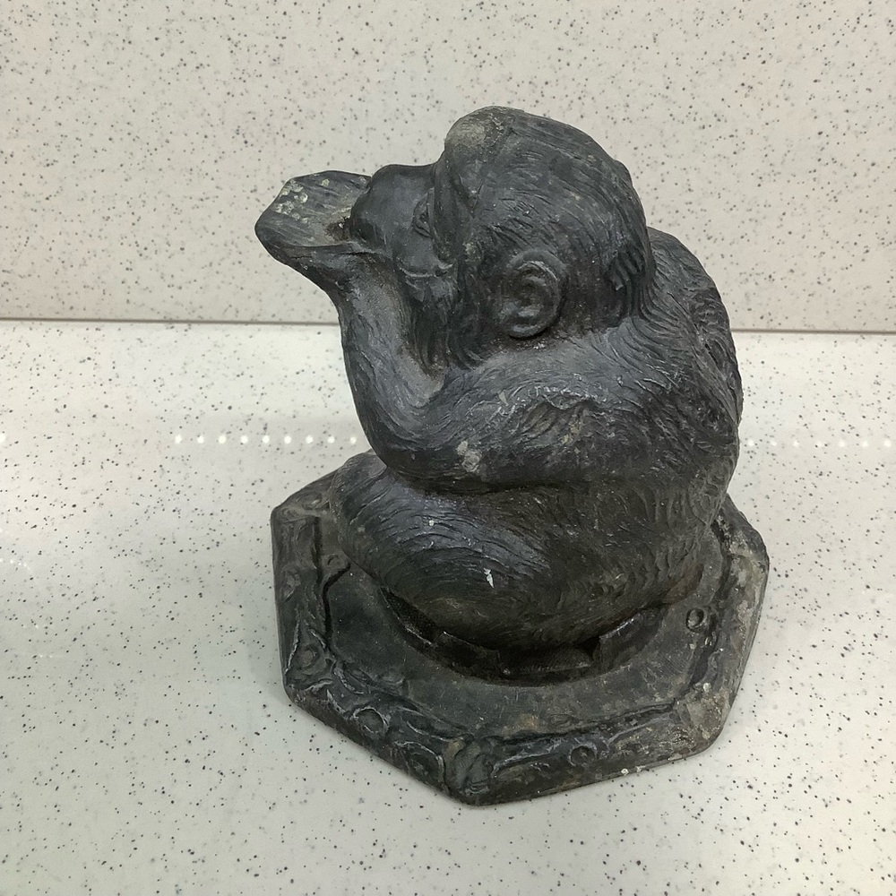 1920s to 1940s Japan incense burner monkey Figurine. - Picture 2 of 3